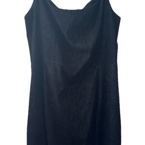 Express Black Textured Dress